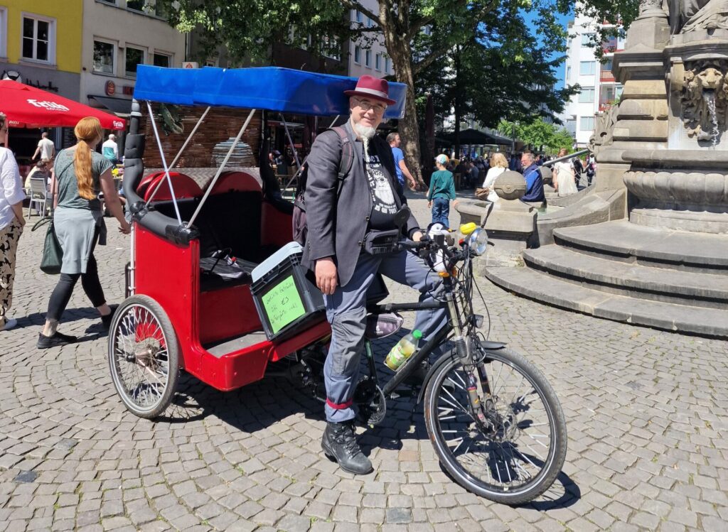 Rikscha am Altermarkt